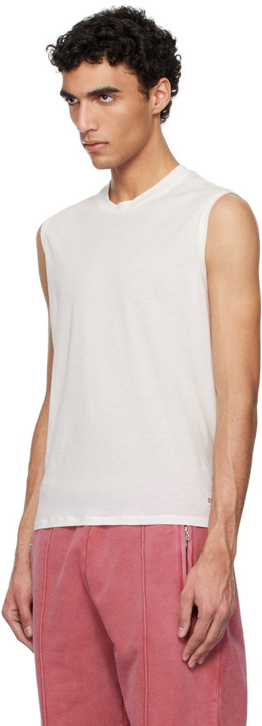 Tanktop OUR LEGACY OUR LEGACY Breathe Tank Top Hvid | M2256BWH, 3