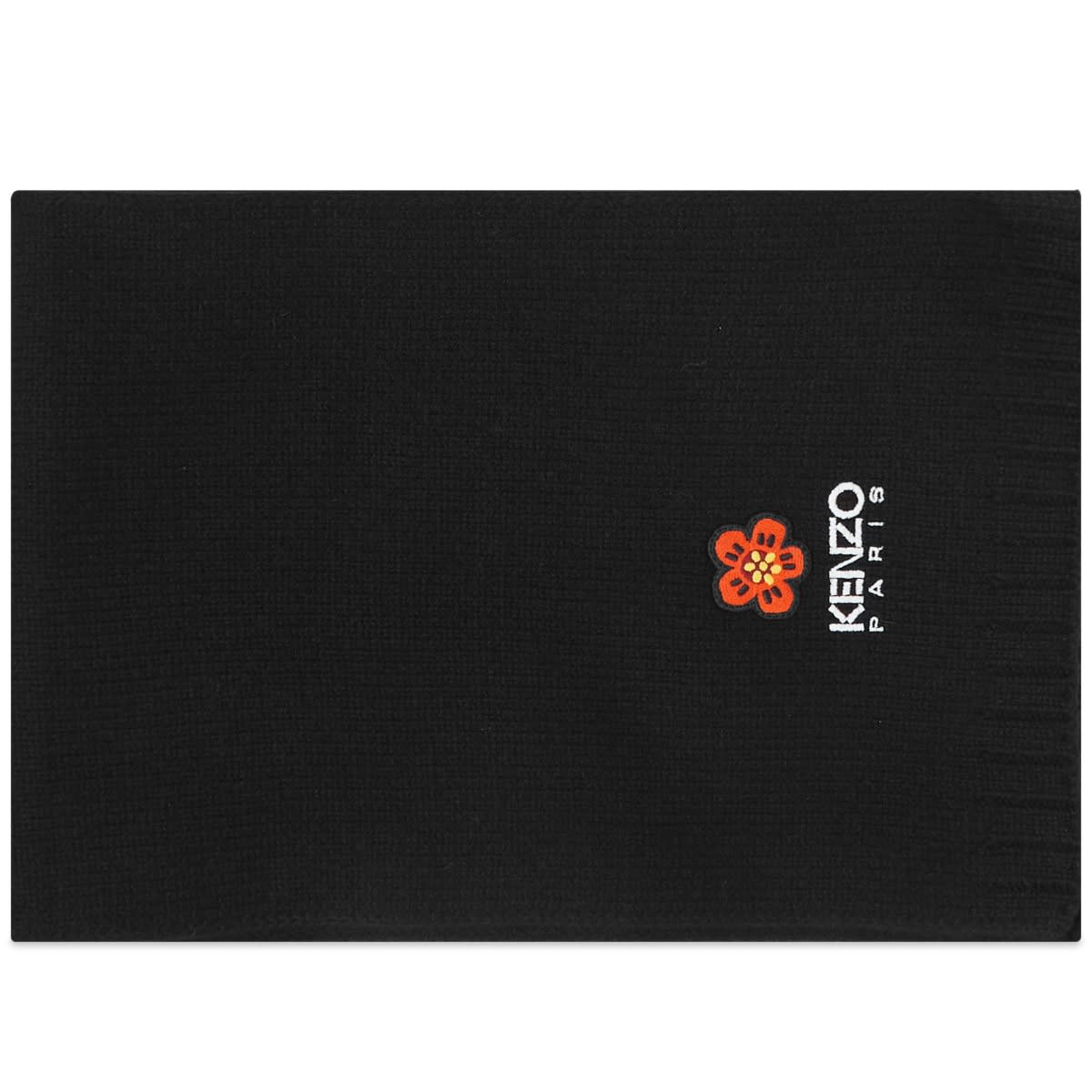 Tørklæde KENZO Logo Scarf Sort | FD68EU191KWB-99J, 0