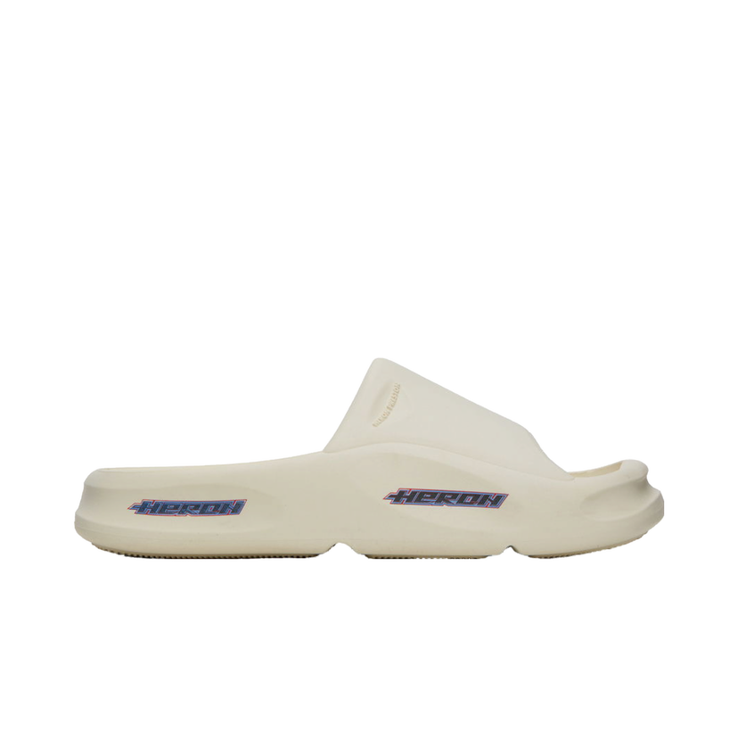 Sneakers og sko HERON PRESTON Eco Moulded Slides "White" Hvid | HMIC006F23MAT0010100