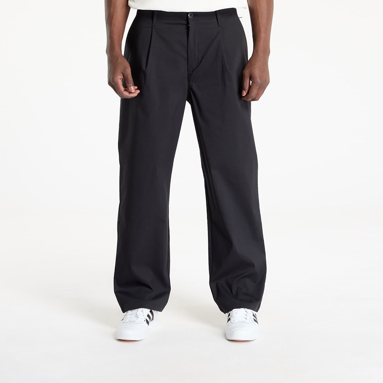 Bukser New Balance New Balance Athletics Relaxed Trousers Sort | MP51563BK, 0