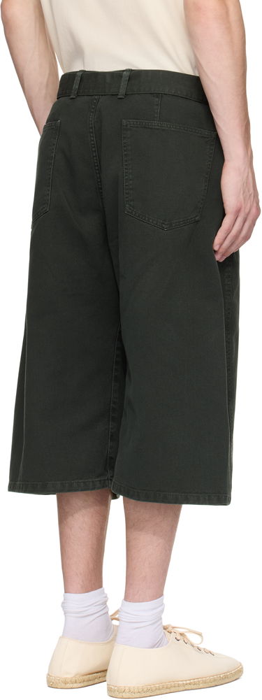 Shorts LEMAIRE Lemaire Twisted Denim Shorts Grøn | PA1107 LD1039, 2
