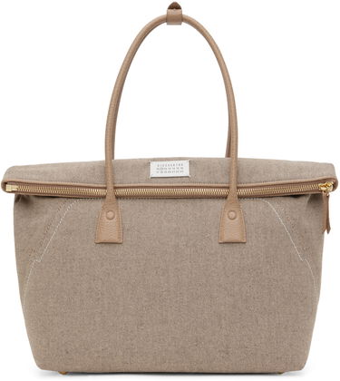 Mulepose Maison Margiela Medium 5AC Bag Beige | SB1WC0012 P4348, 0