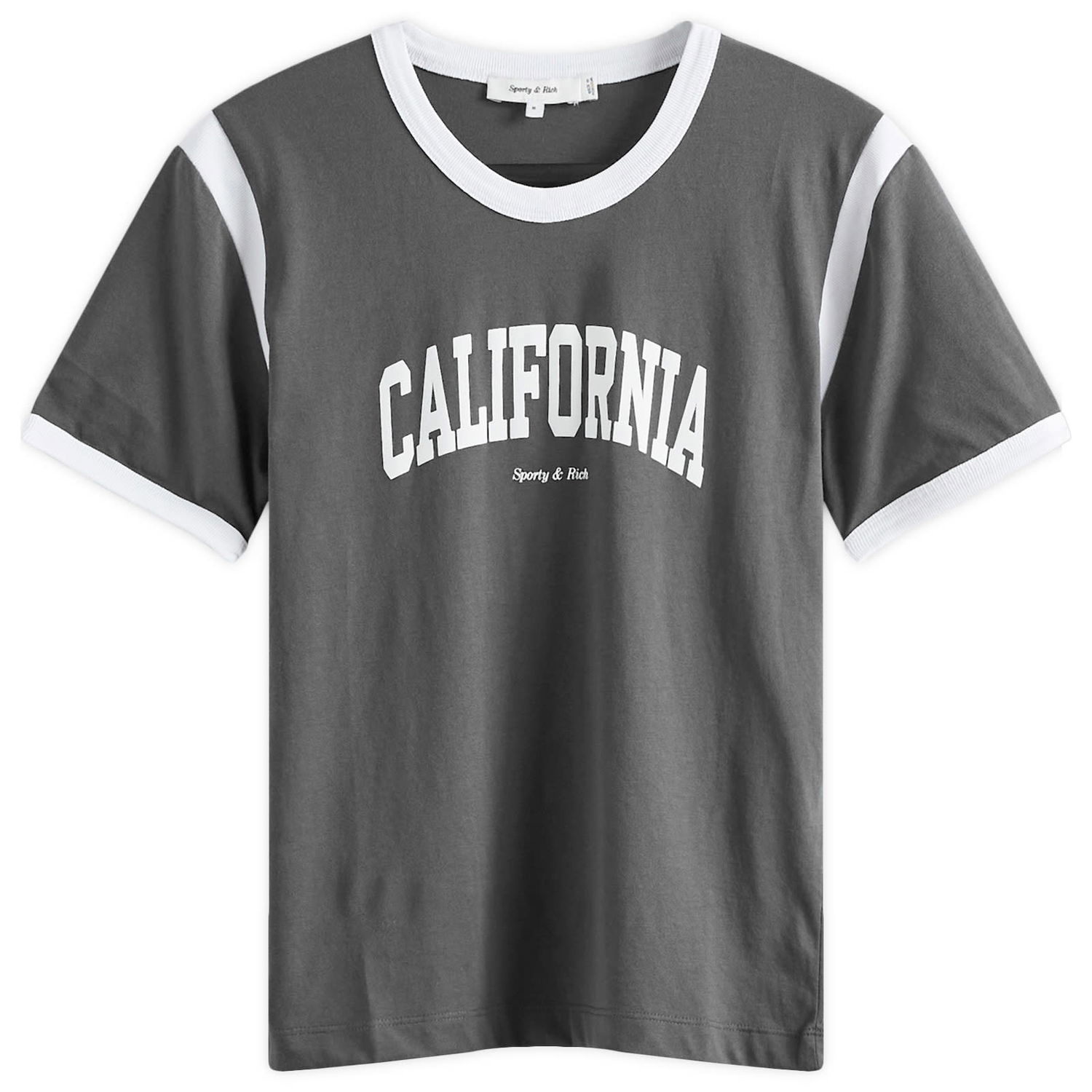 T-shirt Sporty & Rich Califronia Sports Sort | TO048S405CF-111, 0