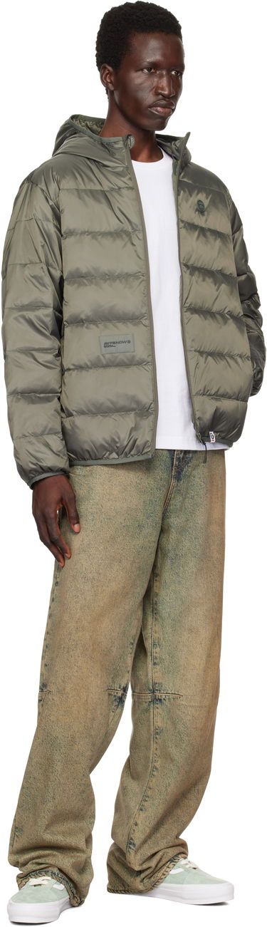Puffer jakke AAPE by A Bathing Ape AAPE by A Bathing Ape 'AAPE Now' Down Jacket Grøn | AAPDNM7652XXNKHE, 3