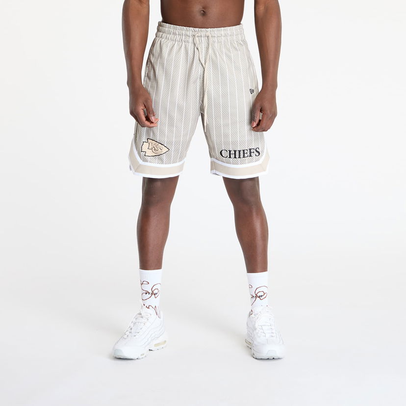 Shorts New Era New Era Kansas City Chiefs NFL Pinstripe Shorts Beige | 60667933