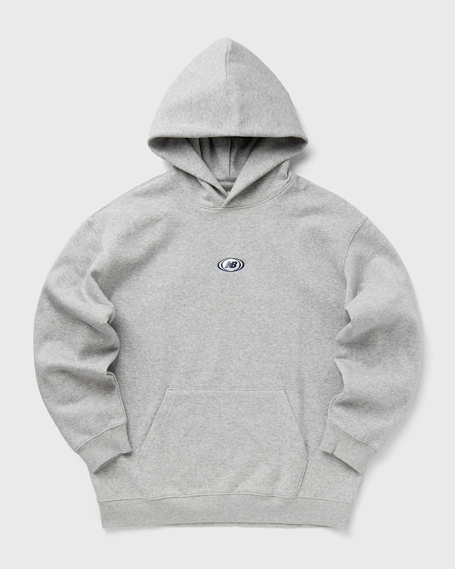 Sweatshirt New Balance Hoops Hoodie Grå | MT41581-AGT, 0