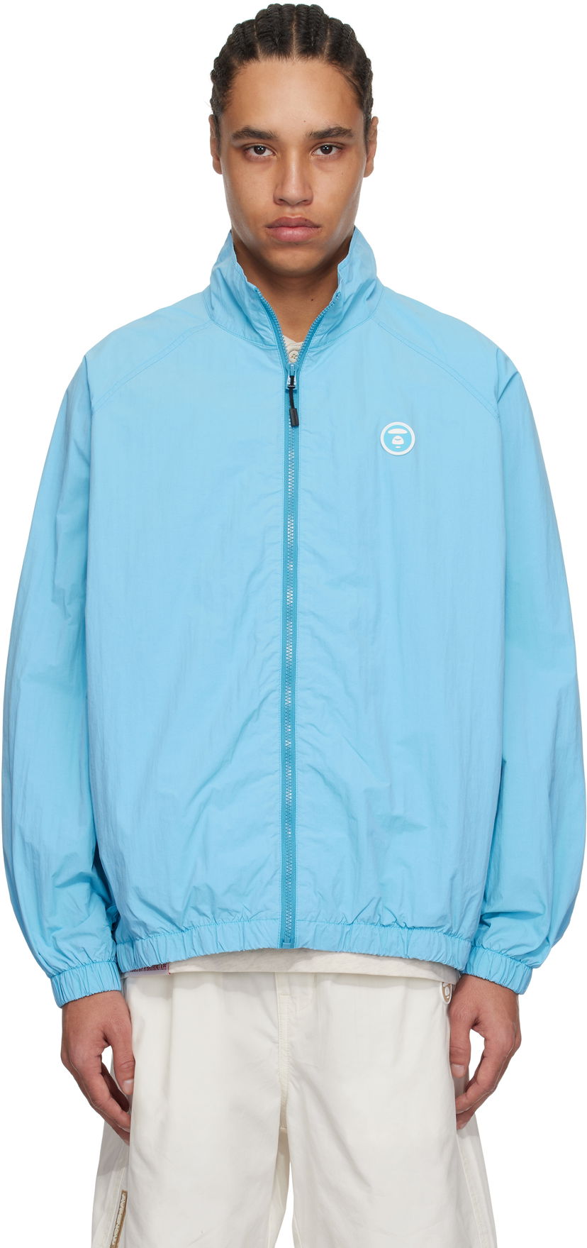Vindjakke AAPE by A Bathing Ape AAPE by A Bathing Ape 'AAPE Now' Lightweight Jacket Blå | AAPLJM7703XXNBLL