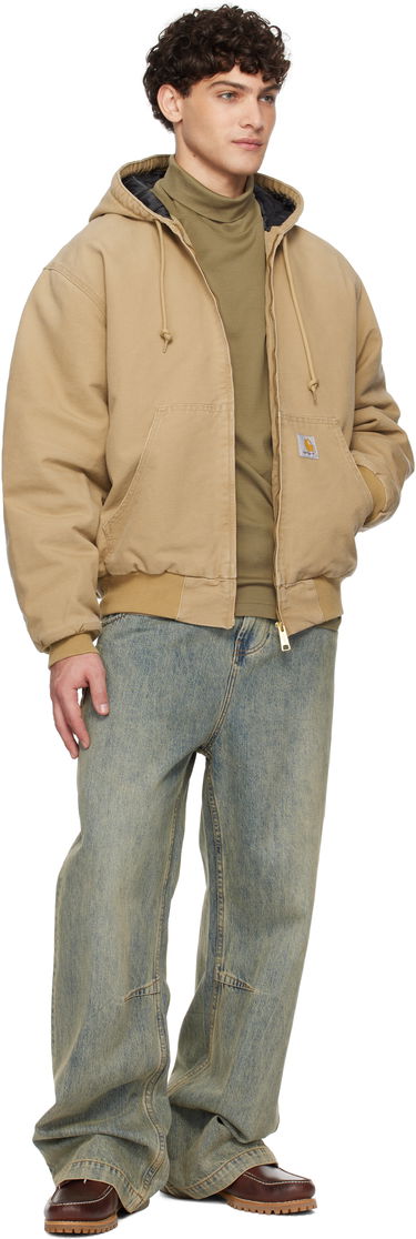 Jakke Carhartt WIP OG Active, Dusty H Brown aged canvas Beige | I027360, 4