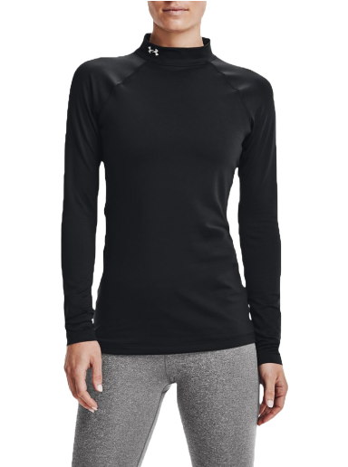 T-shirt Under Armour ColdGear® Authentics Mock Neck Tee Sort | 1368702-001