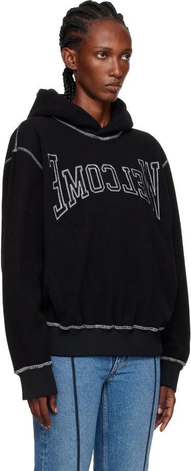 Sweatshirt Maison Margiela MM6 Maison Margiela 'Welcome' Fleece Hoodie Sort | S52GU0243 M20126, 1