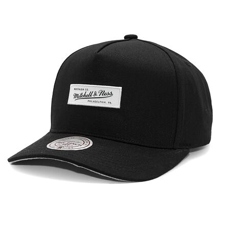 Kasket Mitchell & Ness Mitchell & Ness Box Logo 2.0 Pro Snapback Hat Sort | HP10080-MNNBLCK, 0