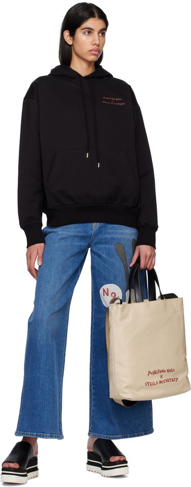 Sweatshirt Stella McCartney Printed Twins II Hoodie Sort | 6018463SNP43, 3
