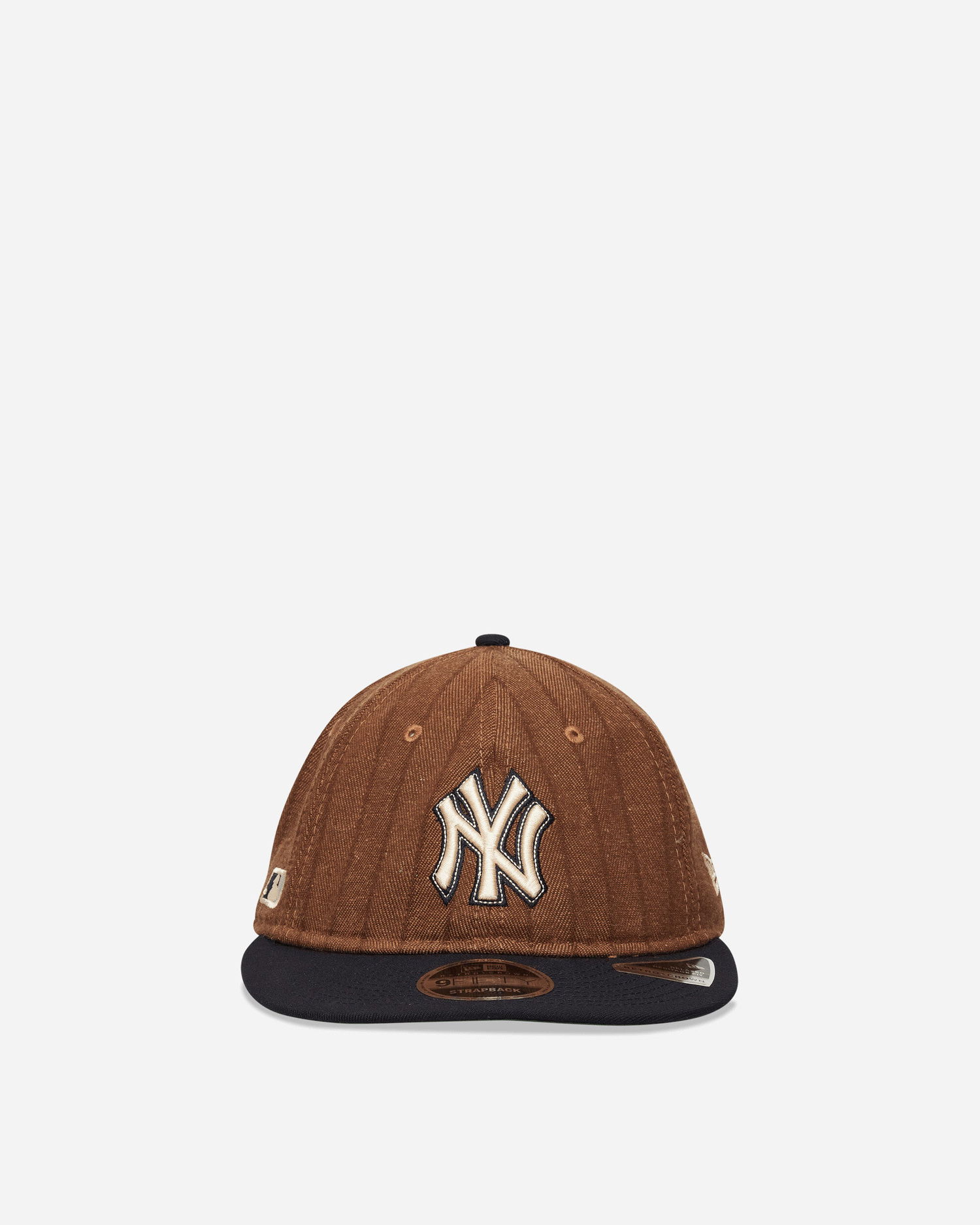 Kasket New Era New York Yankees Three Looms x MLB Wool Pinstripe 9FIFTY Cap Brun | IY70 410, 1
