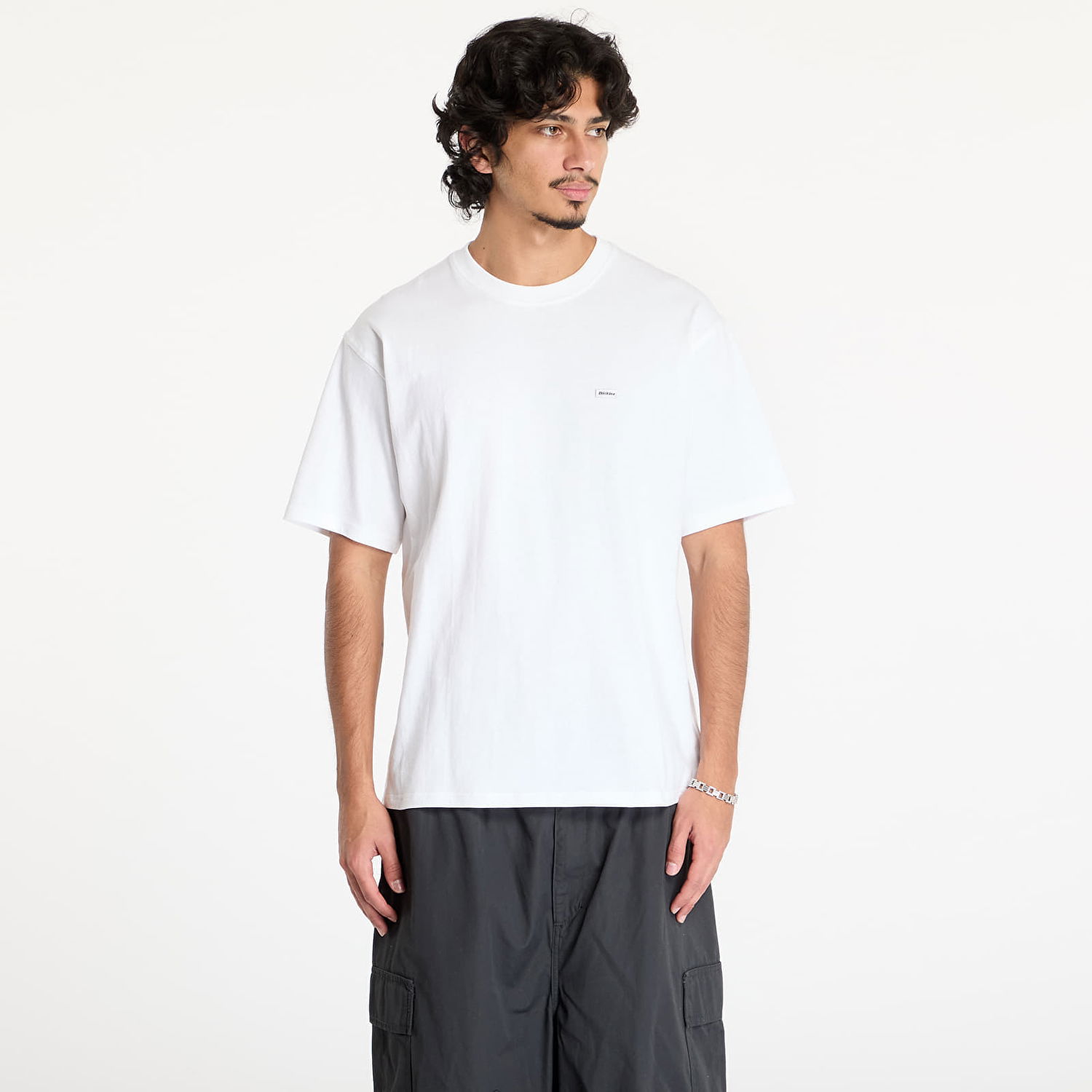 T-shirt Dickies Clancy Heavyweight Short Sleeve T-Shirt Hvid | DK0A4Z4L0WH1, 0