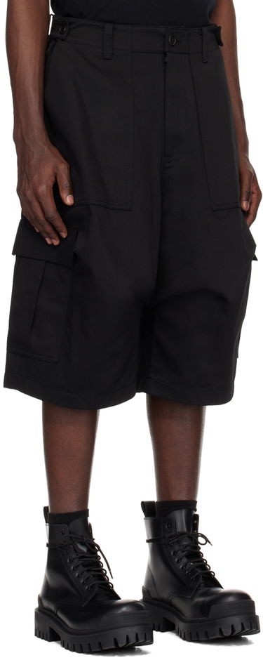 Shorts We11done We11done Cargo Pocket Shorts Sort | WD-PT1-24-212-M-BK, 1