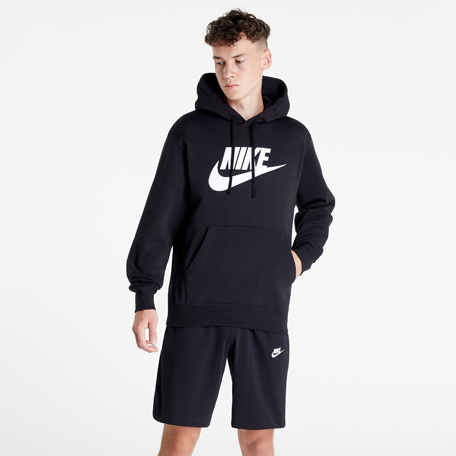 Sweatshirt Nike Sportswear Baseball GX Club Sort | BV2973-010, 0