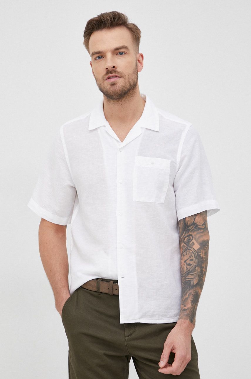 Skjorte CALVIN KLEIN regular Hvid | K10K109521.PPYY, 0