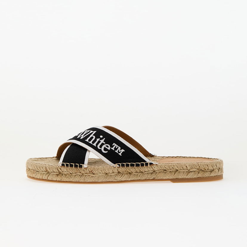 Sneakers og sko Off-White Off-White Criss Cross Espadrilles Sort | OWIB016S25FAB0011001