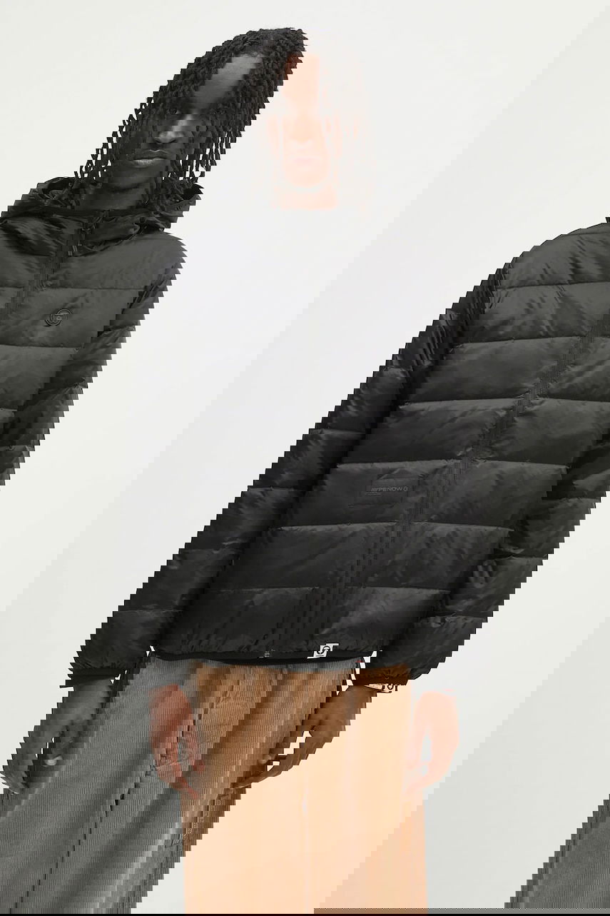Puffer jakke AAPE by A Bathing Ape AAPE Now Down Jacket Sort | AAPDNM7652XXN, 0