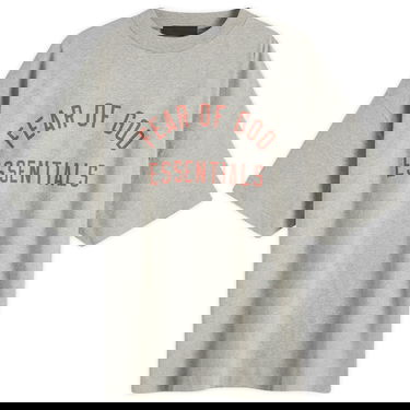 T-shirt Fear of God Essentials Jersey Crewneck T-Shirt Grå | 125BT244191F, 1