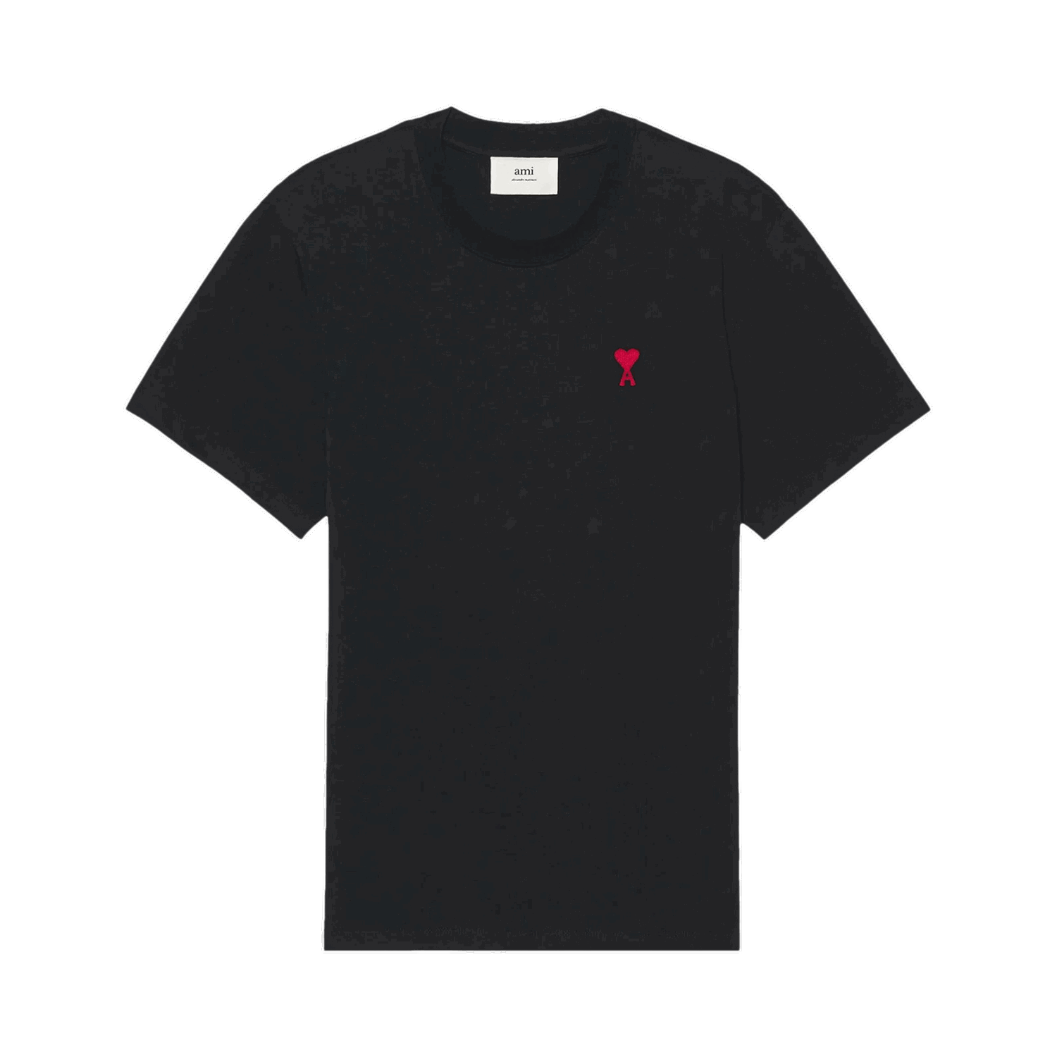 T-shirt AMI T-Shirt Sort | BFUTS001 724 001, 0