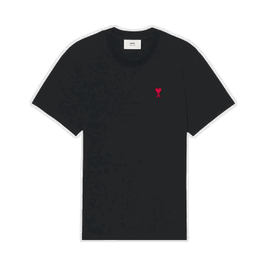 T-shirt AMI T-Shirt Sort | BFUTS001 724 001, 0