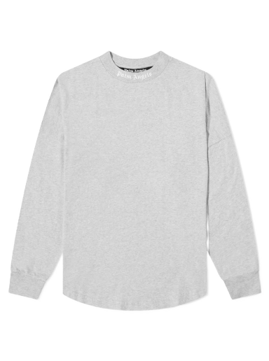 T-shirt Palm Angels Oversized Logo Tee Grå | PMAB001C99JER0010801