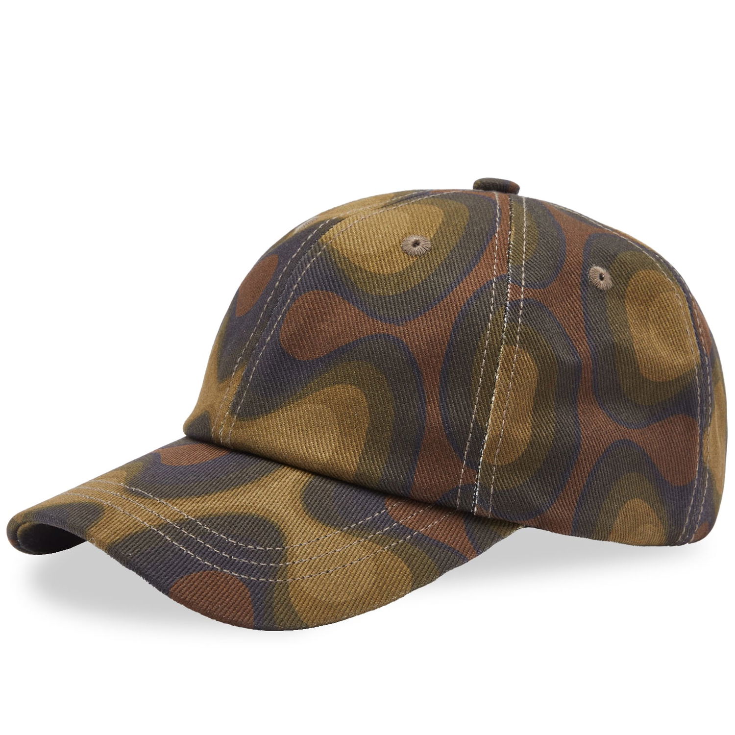 Kasket Dries Van Noten Giles Print Cap Grøn | 241-029501-8001-606, 0