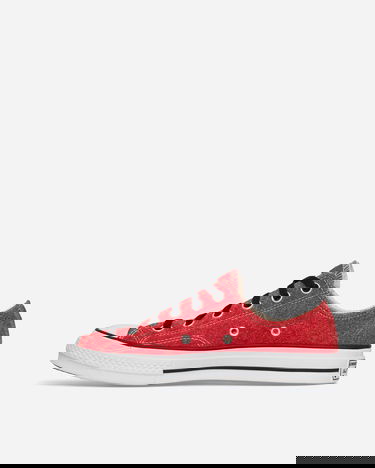 Sneakers og sko Converse Stussy x Chuck 70 Low "Poppy Red" Rød | A07664C, 4