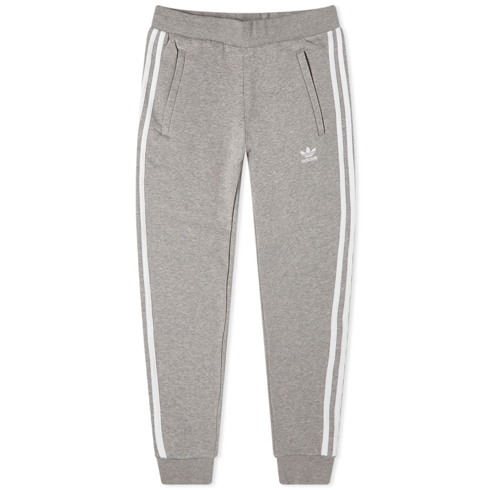 Bukser adidas Originals 3 Stripe Pant Medium Grå | IA4795, 0