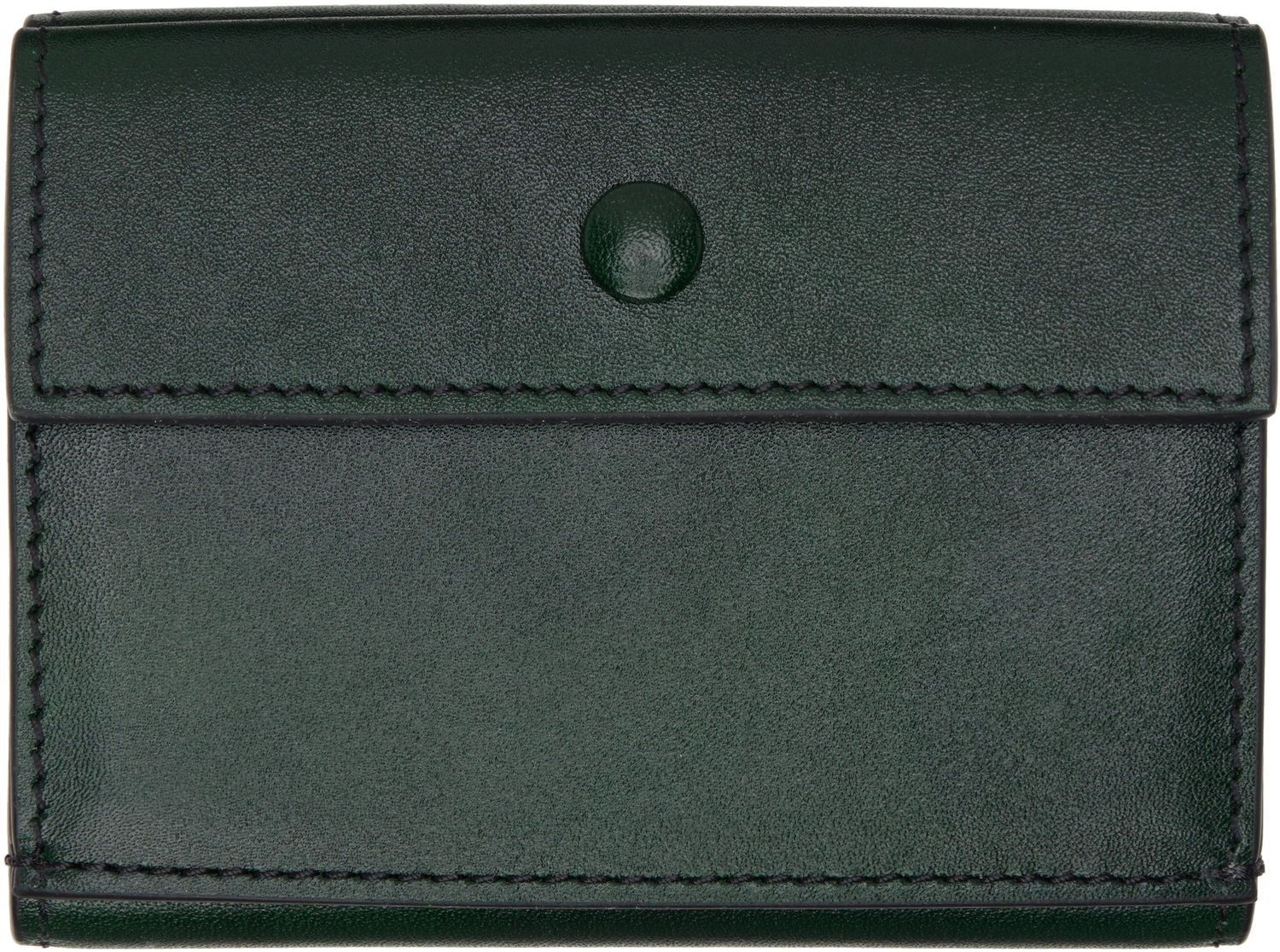 Tegnebog Acne Studios Acne Studios Trifold Leather Wallet Grøn | CG0271-, 1