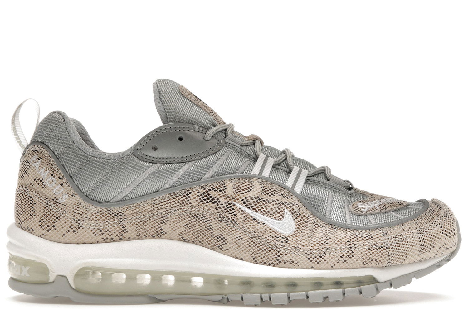 Sneakers og sko Nike Air Max 98 Supreme Snakeskin Grå | 844694-100, 0