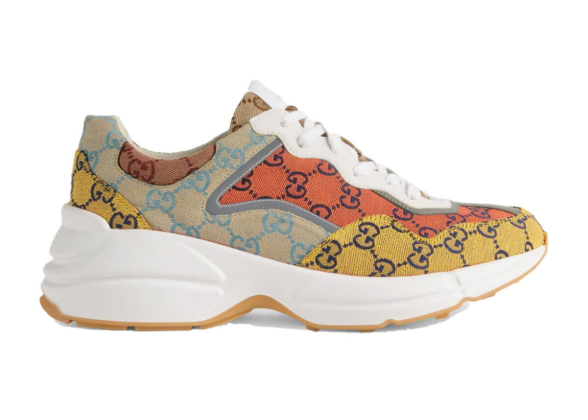Sneakers og sko Gucci Rython GG 'Multicolor White' (W) Flerfarvet | _663681 2UZJ0 7064, 0