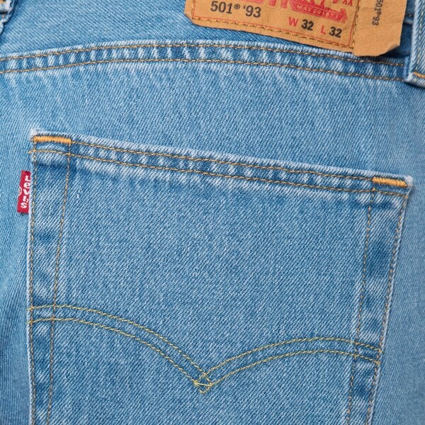 Jeans Levi's Kalhoty 501® 93 Straight Light Indigo Blå | 79830-0274, 1