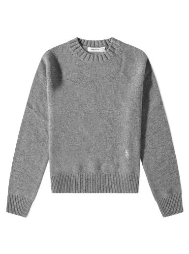 Sweater Sporty & Rich Itzel Cashmere Crew Knit Grå | CR731GY