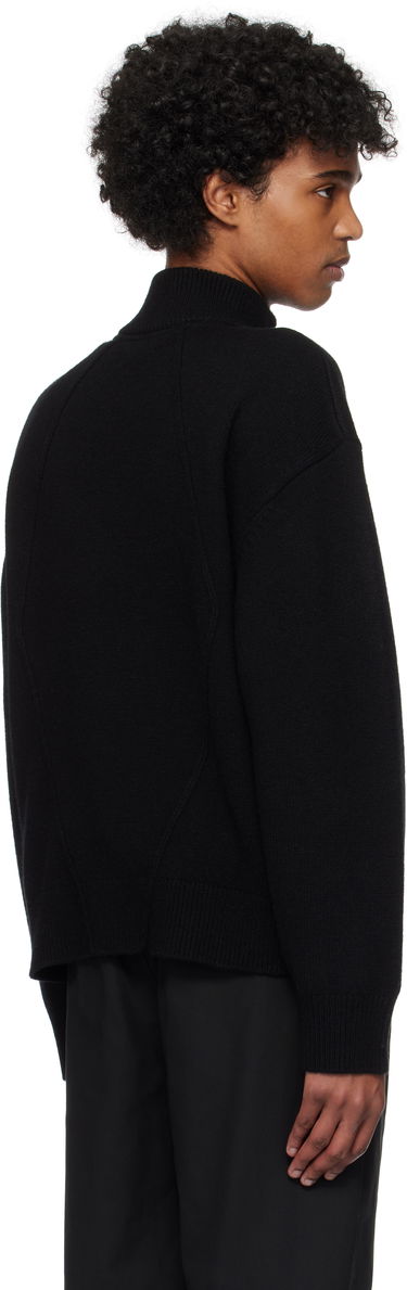Sweater Han Kjøbenhavn Han Kjobenhavn Zip-Up Sweater Sort | M-134368, 2