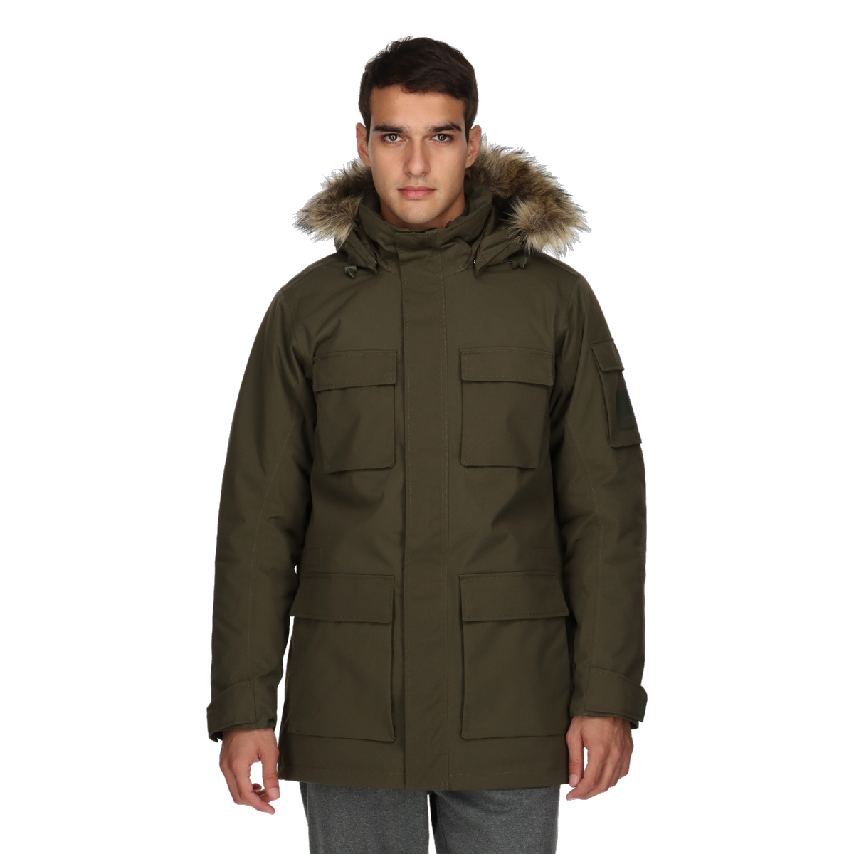 Parka Jack Wolfskin GLACIER CANYON PARKA Grøn | 1107674-4341, 0