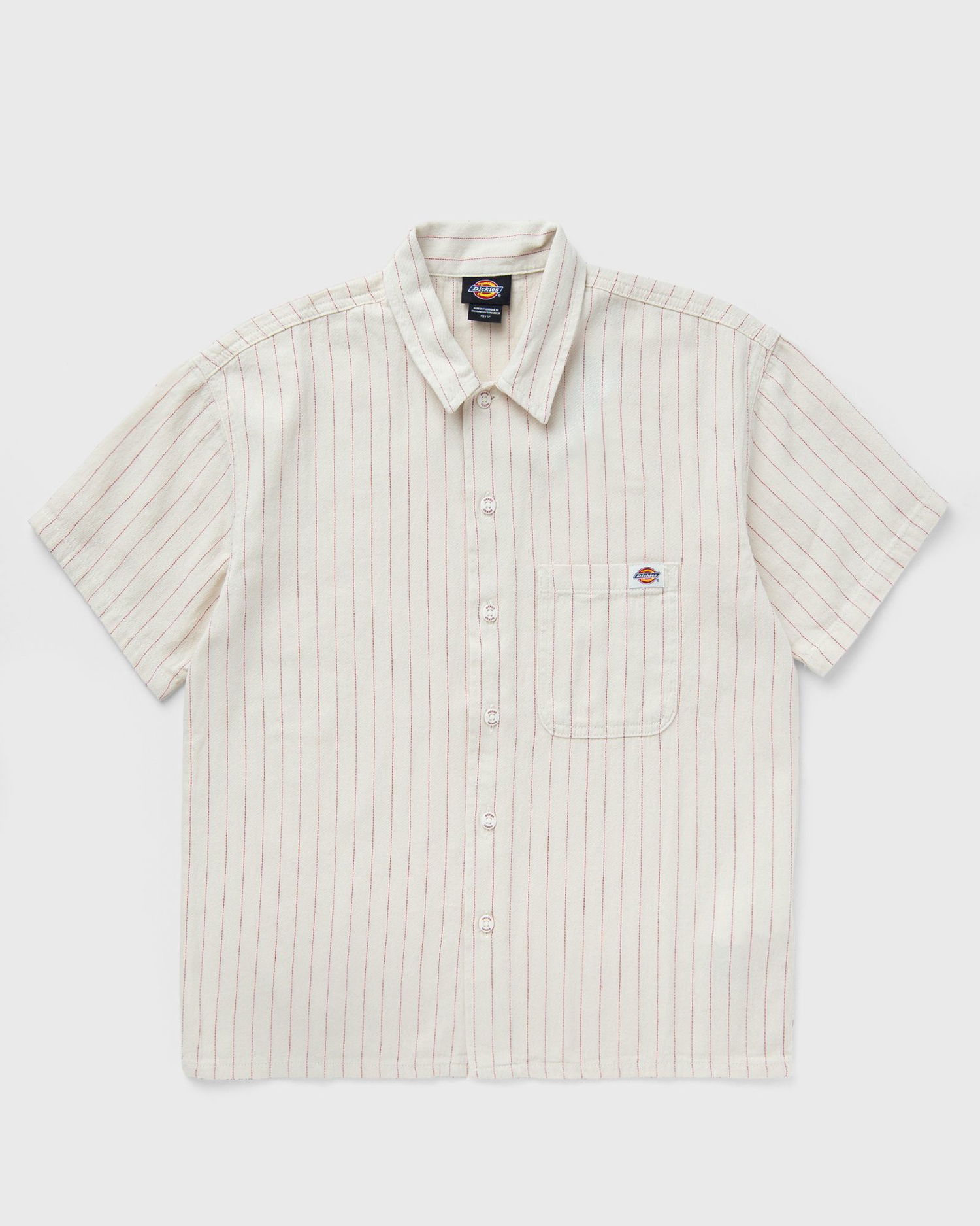 Skjorte Dickies Short Sleeve Button-Up Shirt Hvid | DK0A4Z7UC481, 0