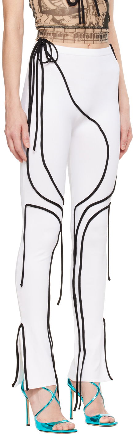 Leggings Ottolinger Ottolinger Strappy Leggings Hvid | 703102, 1