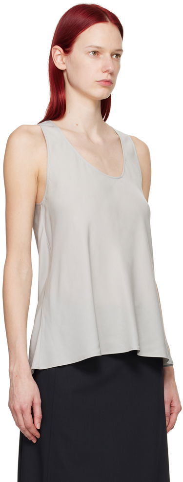 Tanktop LEMAIRE Bias-Cut Tank Top Grå | TO1189 LF1126, 3