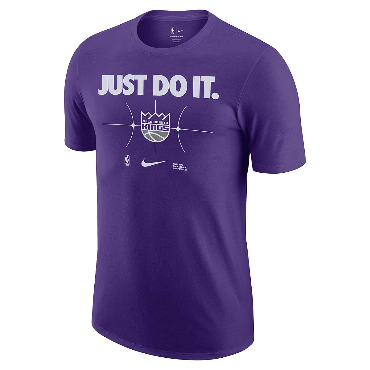 T-shirt Nike NBA SACRAMENTO KINGS ESSENTIAL JUST DO IT T-SHIRT, FIELD PURPLE Lilla | FQ6299-504, 0
