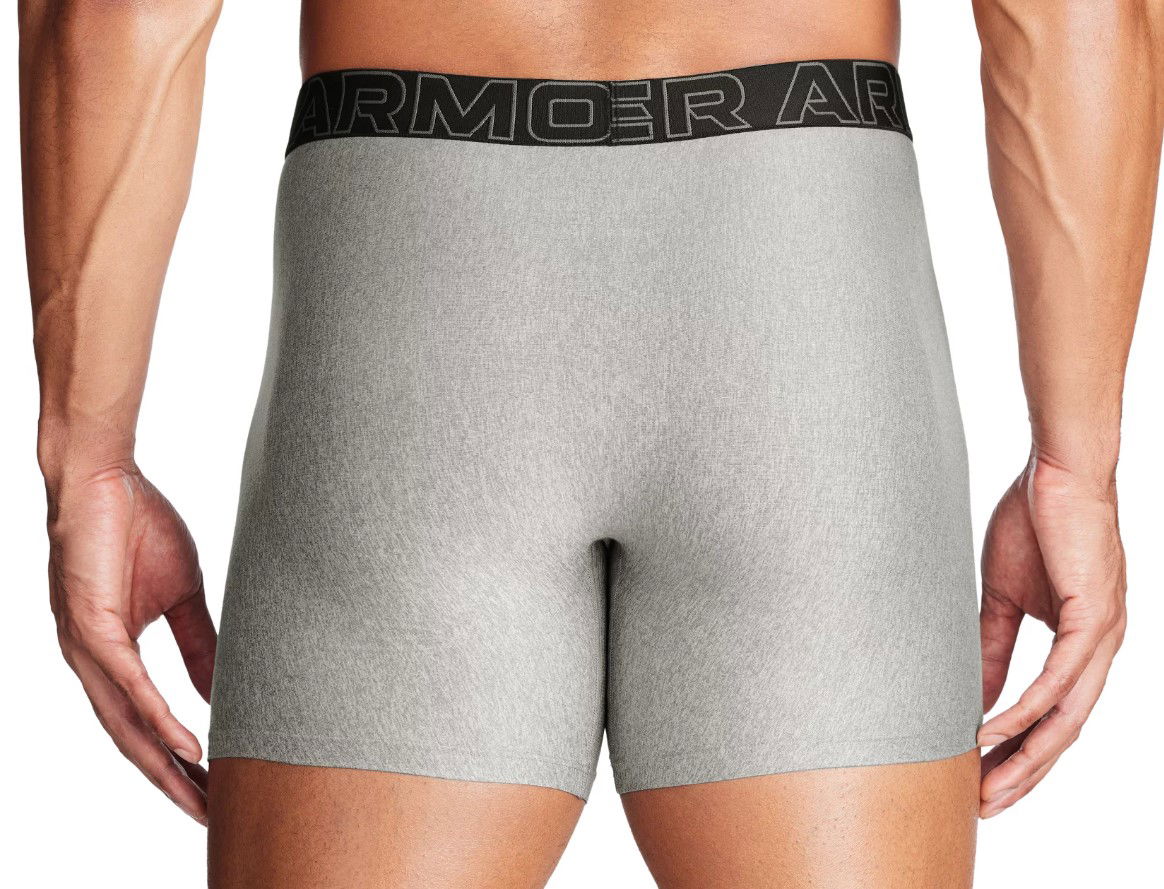 Boksere Under Armour Perf Tech 6in-GRY Grå | 1383878-035, 1
