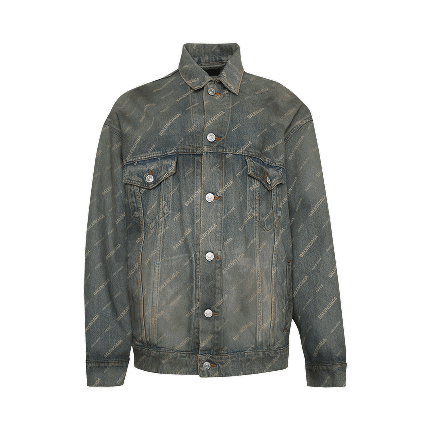 Jakke Balenciaga Jacket Grøn | 719319 TNW55 3221, 0
