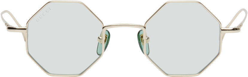 Solbriller Gucci Gucci Octangular Sunglasses Metalisk | GG1814S-004