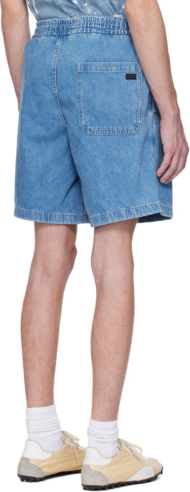 Shorts BOSS Faded Denim Shorts Blå | 50537804, 2