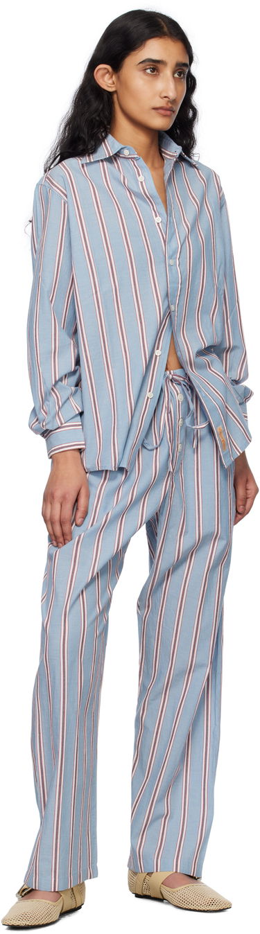 Bukser Bode Bode Regatta Stripe Pyjama Pants Blå | MRS25BT067, 3