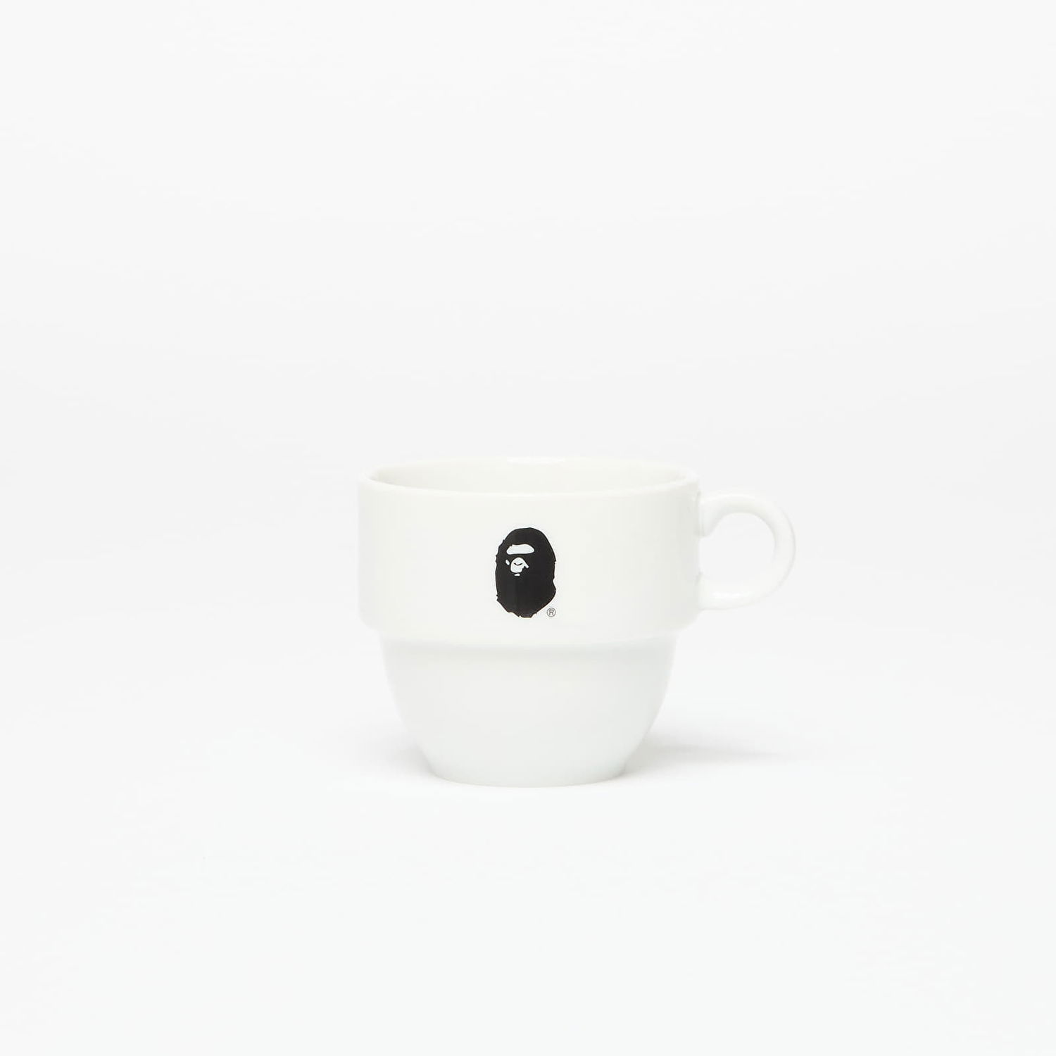 Tilbehør BAPE BAPE Cafe Stacking Mug Hvid | 001KAL301007MWHT, 1