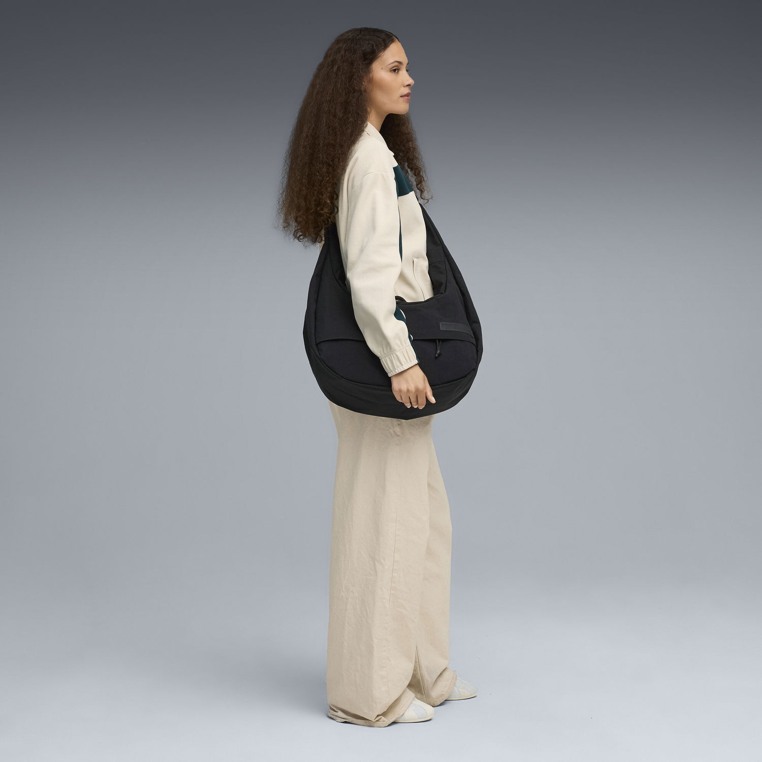 Skuldertaske Puma Large Hobo Bag 16.5 l Sort | 091848_01, 1