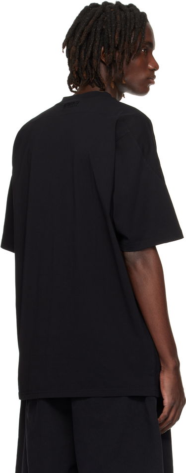 T-shirt VETEMENTS Cut-Up V-Neck T-shirt Sort | UH76TR260B, 2