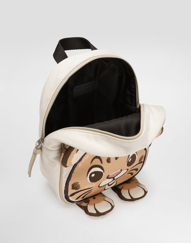 Rygsæk Dolce & Gabbana Dolce & Gabbana Leopard Print Backpack Beige | EM0141AA550HA5SD, 3